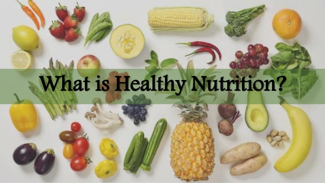 Principles of healthy nutrition of the body